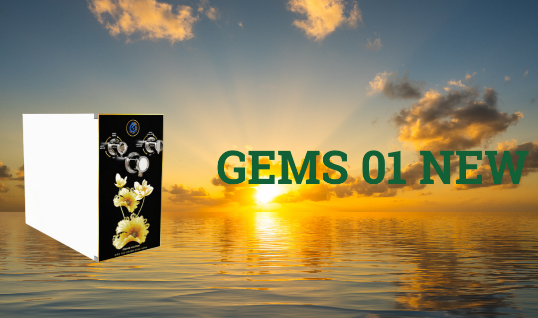 Máy lọc nước Hydrogen Ion Kiềm GEMS 01 NEW